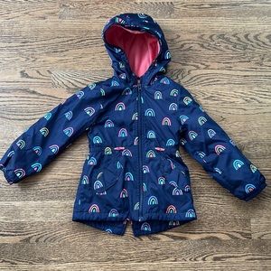 Carters Rainbow Rain Coat